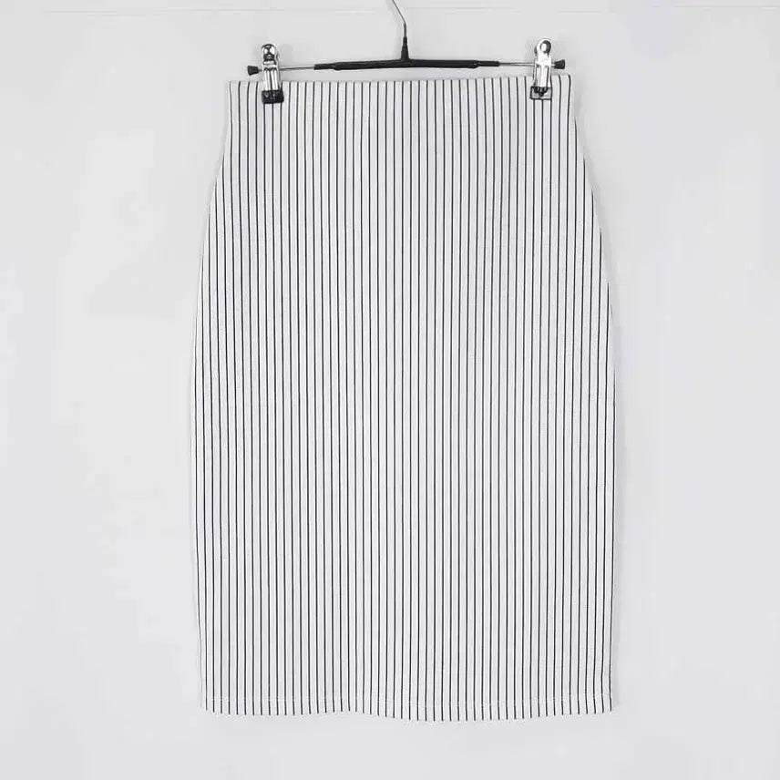 [BUNJANG] Forever 21 Striped Banned Skirt - M / 포에버21 스트라이프 밴딩스커트 M