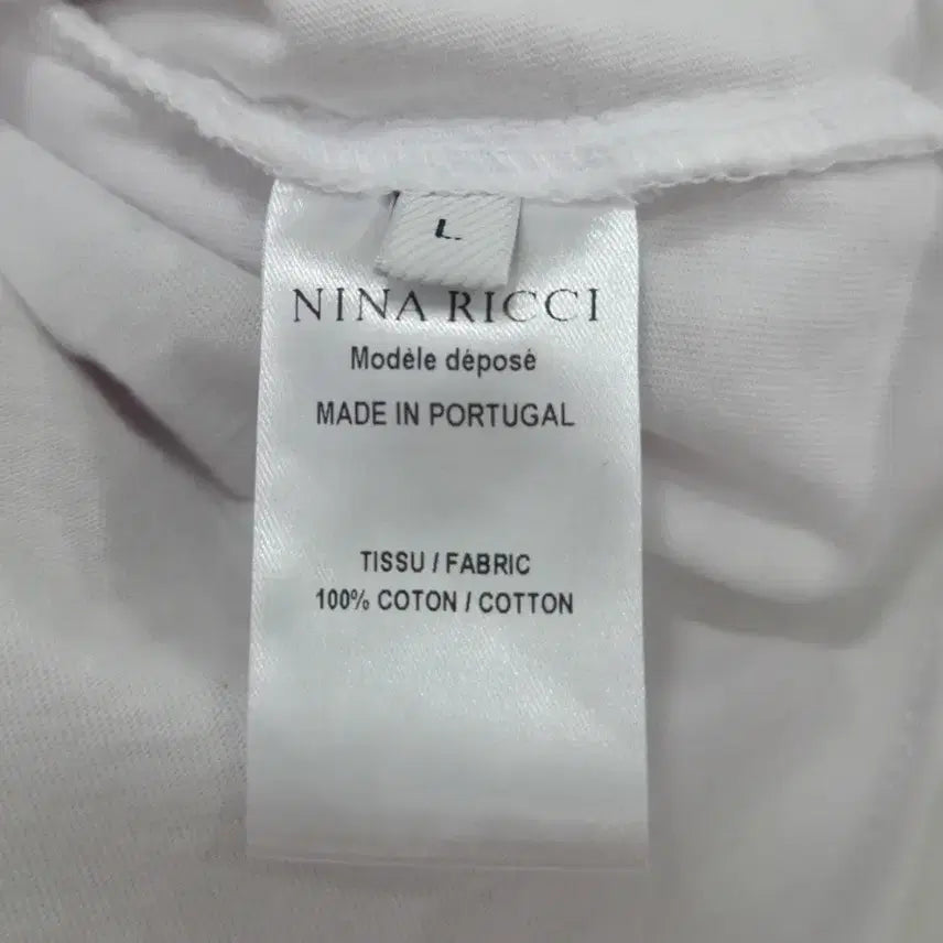 [BUNJANG] Nina Ricci Short Sleeve T-shirt / 니나리치 반팔티셔츠