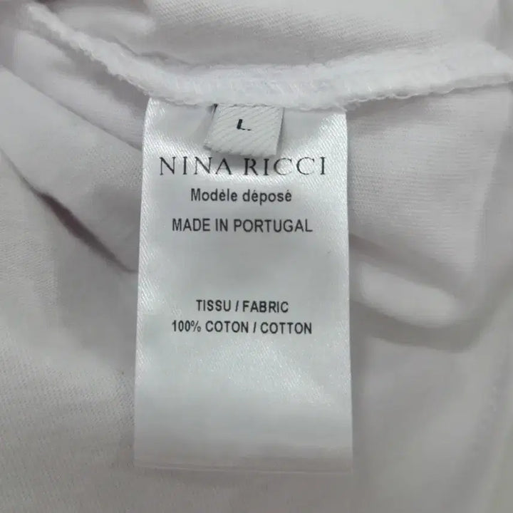 [BUNJANG] Nina Ricci Short Sleeve T-shirt / 니나리치 반팔티셔츠