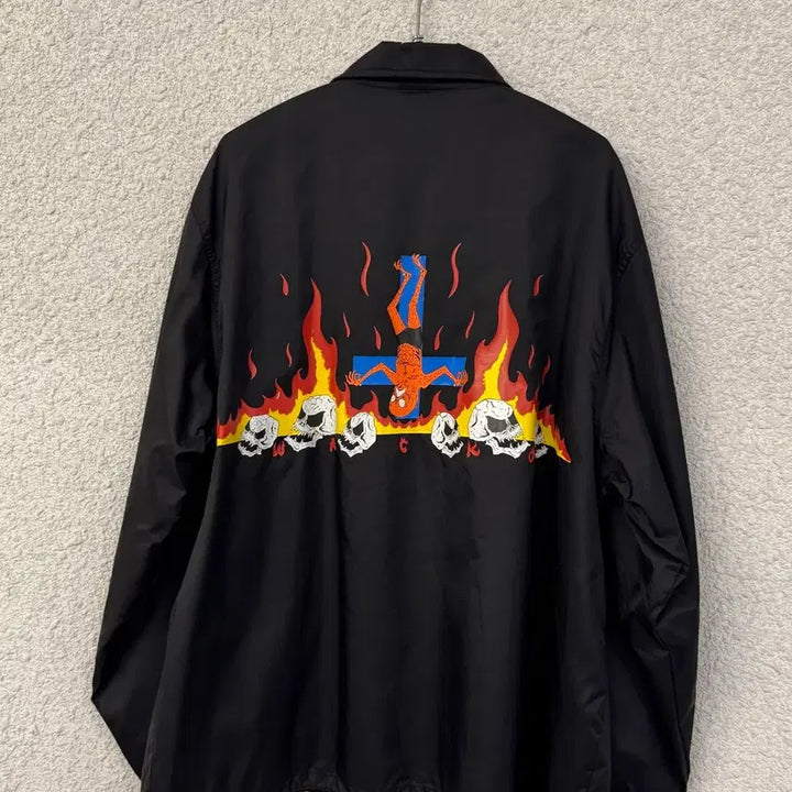[BUNJANG] Wacko Maria Neckface Coach Jacket / 와코마리아 넥페이스 코치자켓