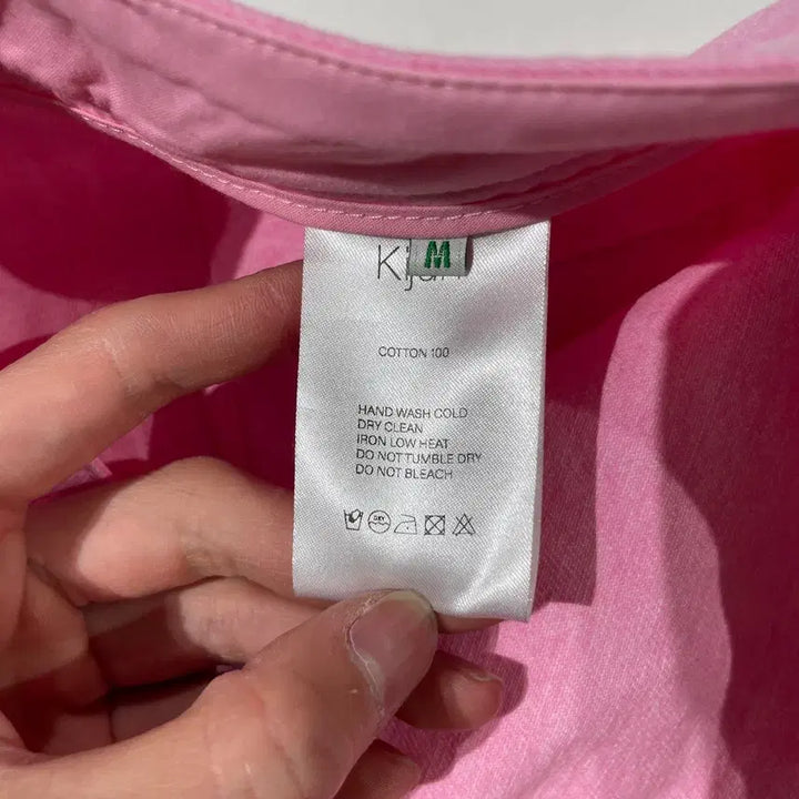 [BUNJANG] Kijun Pink Wide Cargo Pants / 기준 핑크 와이드 카고 팬츠