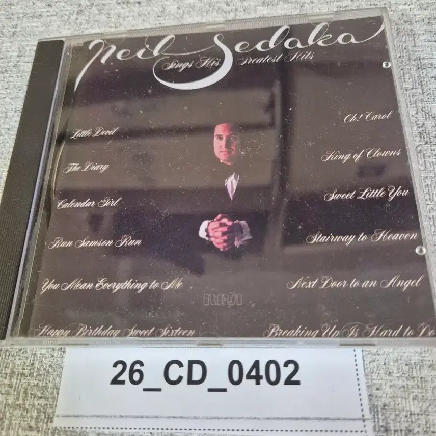 [BUNJANG] Neil Sedaka Greatest Hits CD / 닐 세다카 베스트 Neil Sedaka Greatest Hits 올드팝
