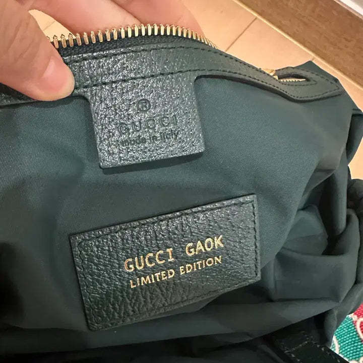 [BUNJANG] Gucci GAOK Limited Edition Backpack / 구찌 가옥 GAOK 리미티드 에디션 백팩