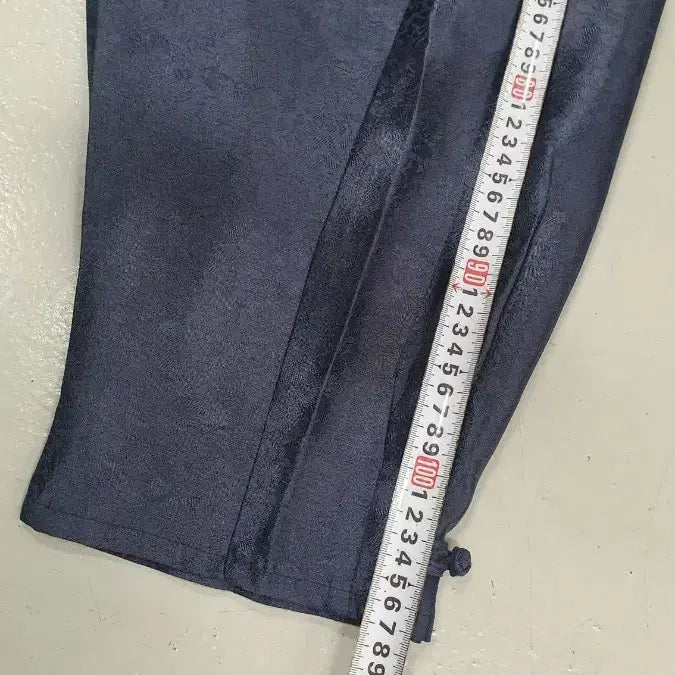 [BUNJANG] Traditional Korean Costume Set (White/Navy) / 남성 한복 세트 100호 (화이트/네이비)