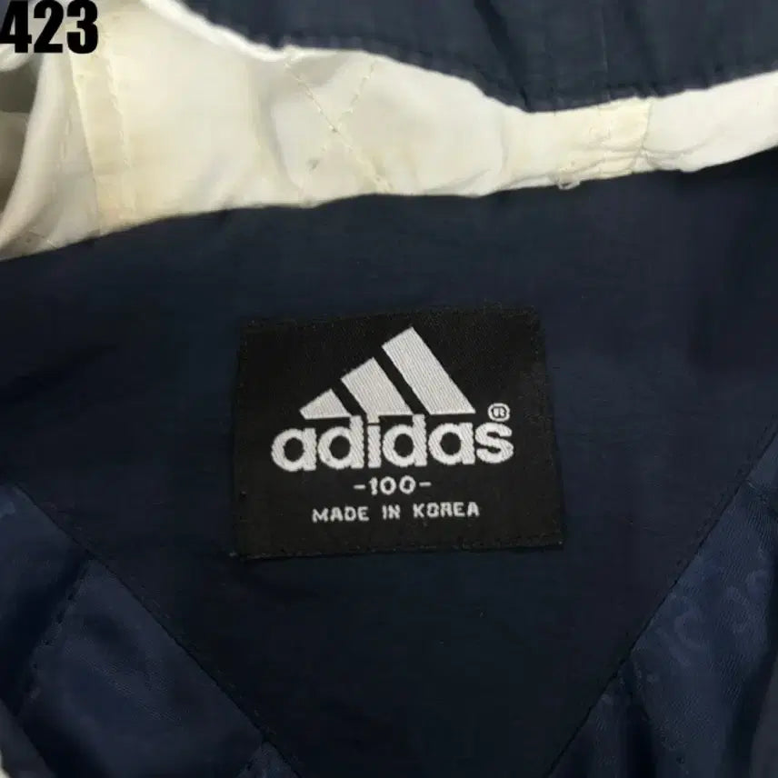 [BUNJANG] Adidas Old School Windbreaker Jacket (Size 100) / 아디다스 올드스쿨 바람막이자켓 100