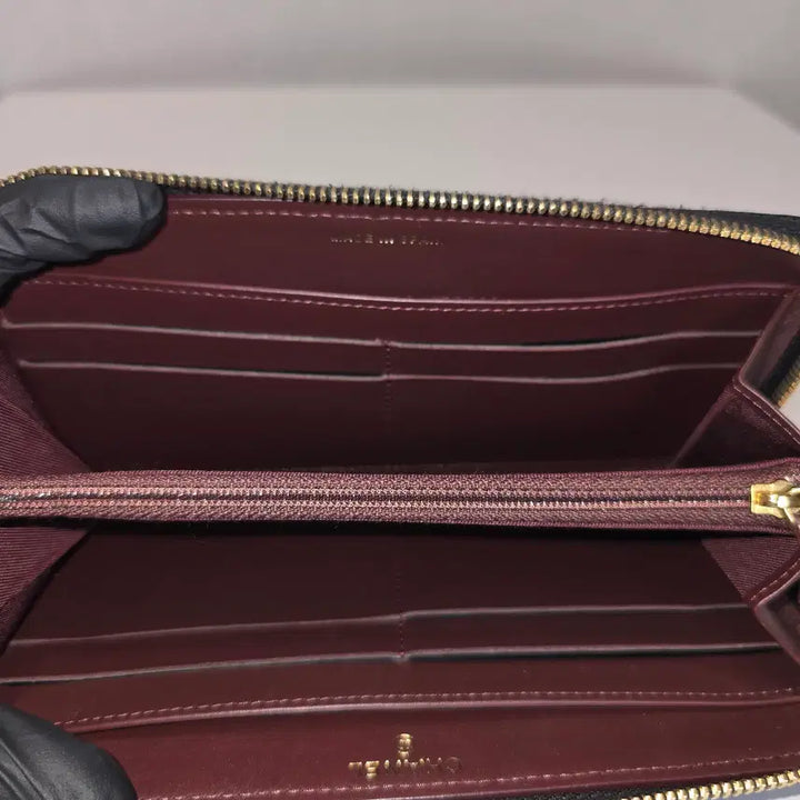 [BUNJANG] Chanel Caviar Classic Black Gold Zipper Long Wallet / [럭스올] 샤넬 캐비어 클래식 블랙 금장 지퍼 장지갑 AP0242