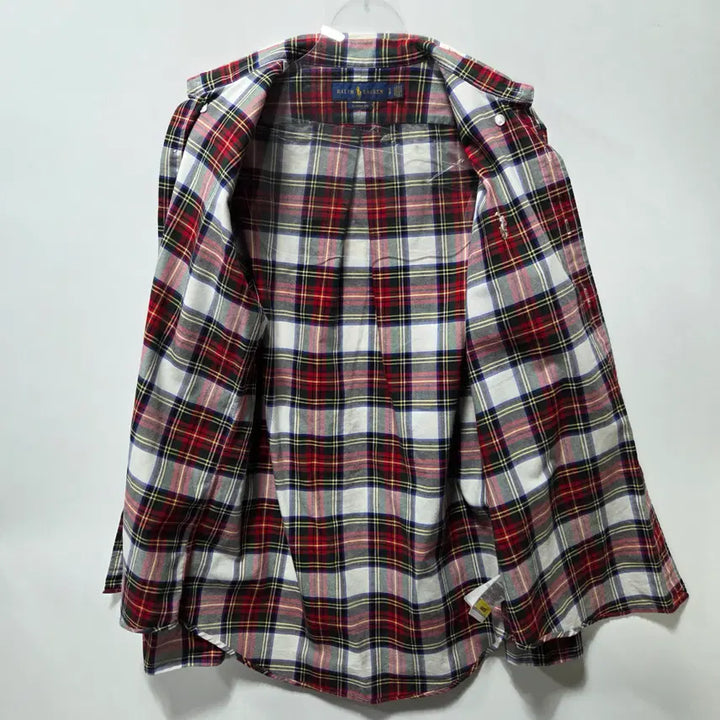 [BUNJANG] Polo Ralph Lauren Classic Pony Checkered Shirt / 폴로랄프로렌 클래식 포니 체크 셔츠 S 26042405