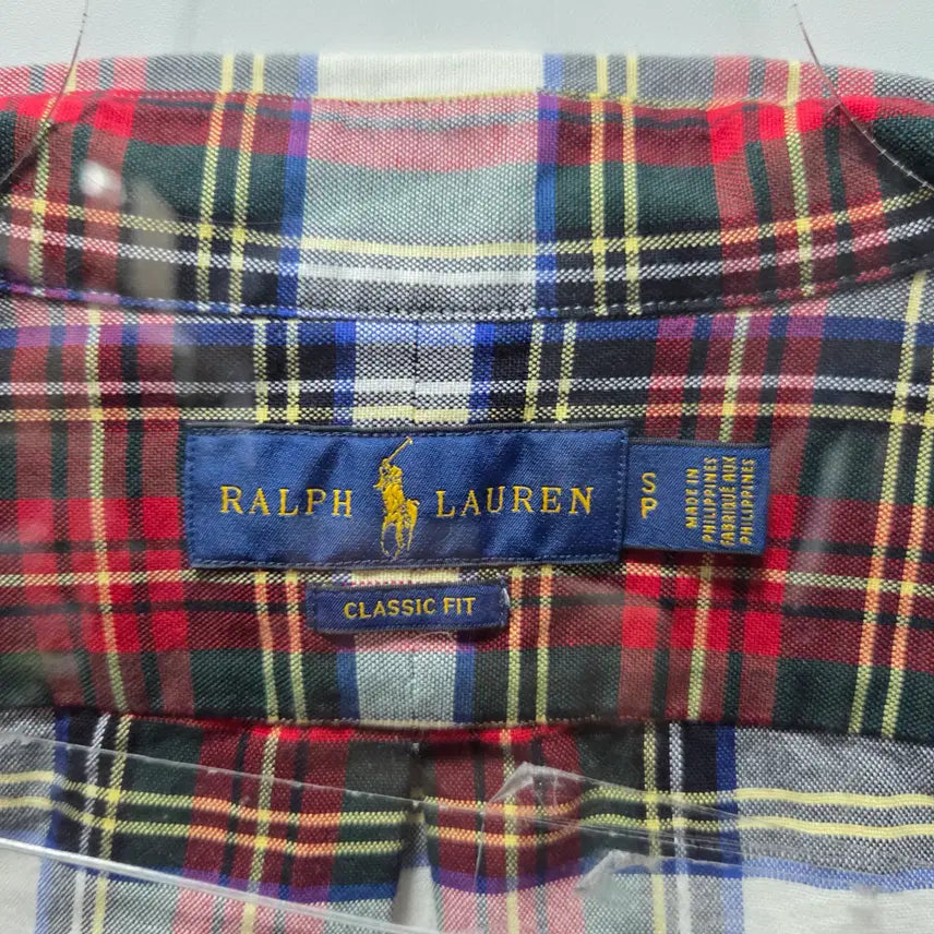 [BUNJANG] Polo Ralph Lauren Classic Pony Checkered Shirt / 폴로랄프로렌 클래식 포니 체크 셔츠 S 26042405