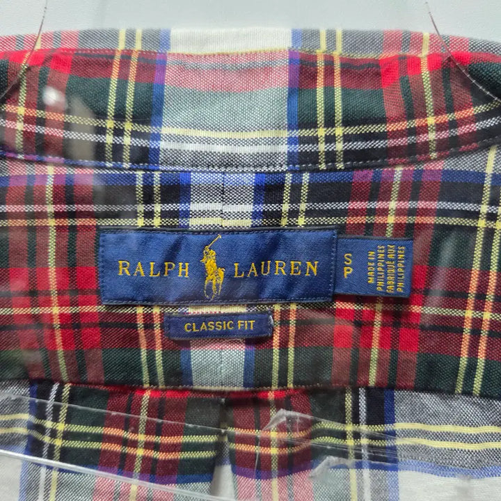 [BUNJANG] Polo Ralph Lauren Classic Pony Checkered Shirt / 폴로랄프로렌 클래식 포니 체크 셔츠 S 26042405