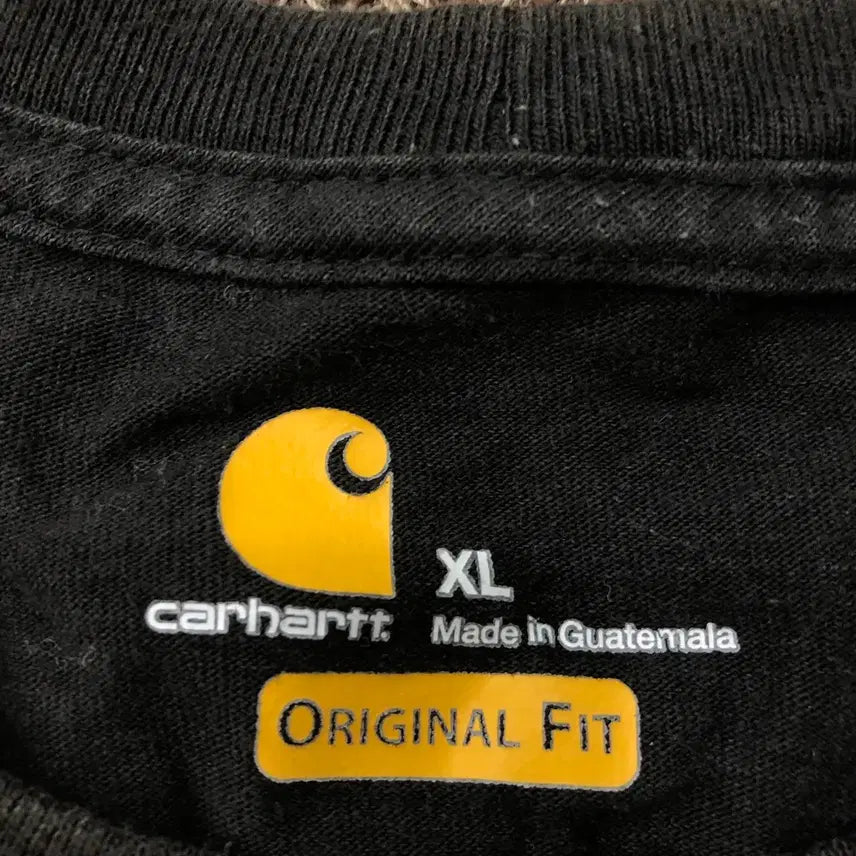 [BUNJANG] XL 칼하트 사각로고 포켓 티셔츠 / XL 칼하트 사각로고 포켓 티셔츠