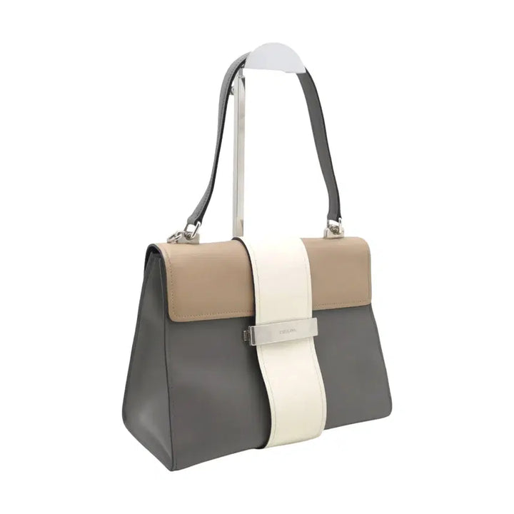 [BUNJANG] Prada 1BA115 Metal Ribbon Tote Bag / [착한중고명품동래점] 프라다 1BA115 메탈 리본 토트백 상태 A