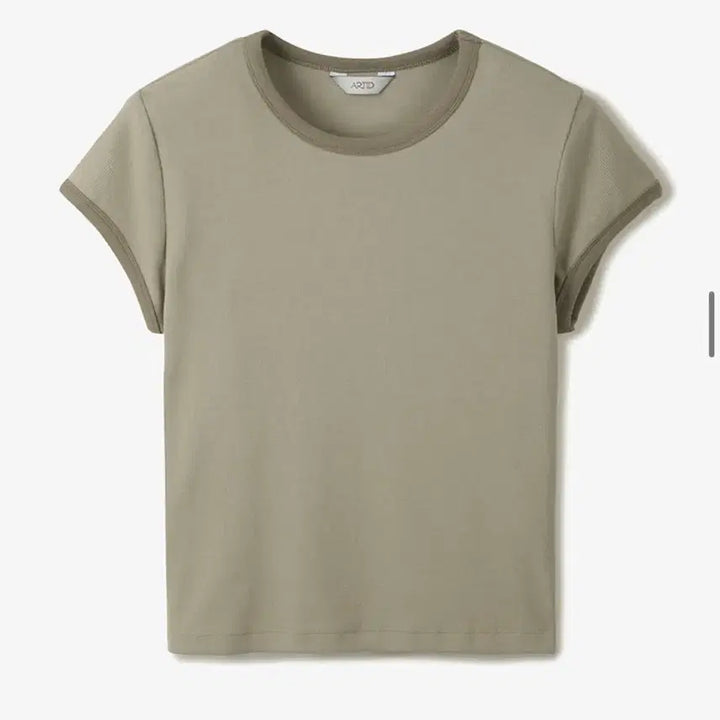 [BUNJANG] Artide Waffle Ringer Short Sleeve T-shirt / 아티드 와플 링거 반팔 티셔츠_BEIGE (M)