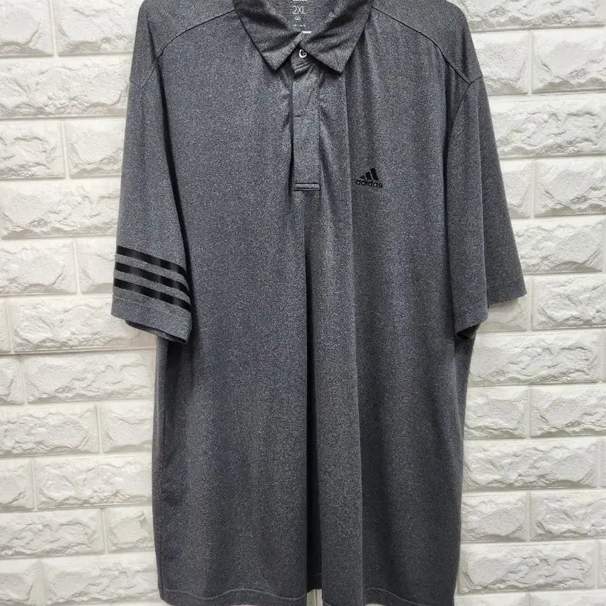 [BUNJANG] Adidas Beanpole Functional Polo Shirt (Size 110) / 아디다스 기능성 빈폴 카라넥티 110사이즈 k668