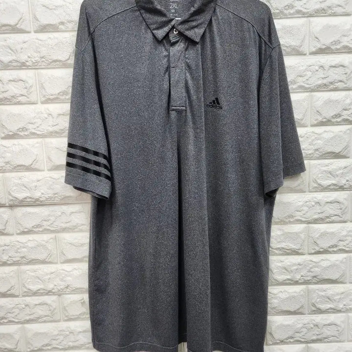 [BUNJANG] Adidas Beanpole Functional Polo Shirt (Size 110) / 아디다스 기능성 빈폴 카라넥티 110사이즈 k668