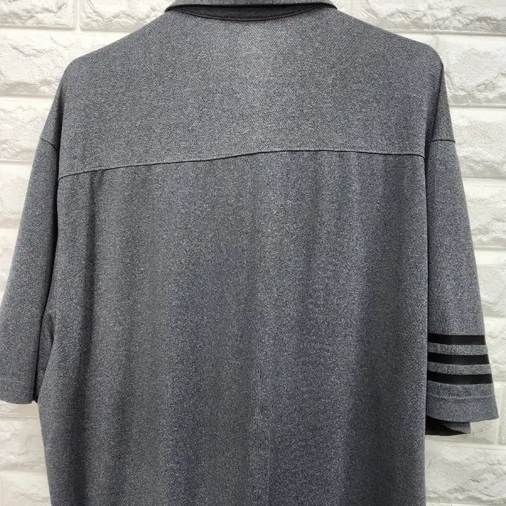 [BUNJANG] Adidas Beanpole Functional Polo Shirt (Size 110) / 아디다스 기능성 빈폴 카라넥티 110사이즈 k668
