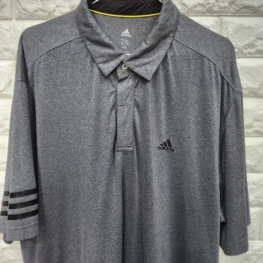 [BUNJANG] Adidas Beanpole Functional Polo Shirt (Size 110) / 아디다스 기능성 빈폴 카라넥티 110사이즈 k668