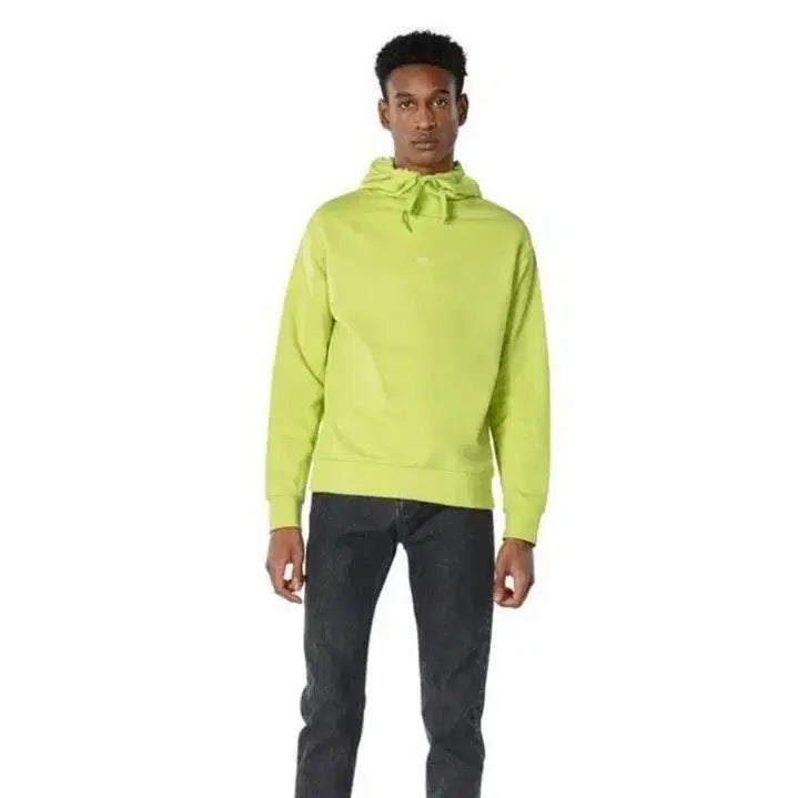 [BUNJANG] A.P.C Lime Larry Logo Hoodie (M) / A.P.C 아페쎄 라임 래리 로고 후드/남여공용/M/앨리스/1099