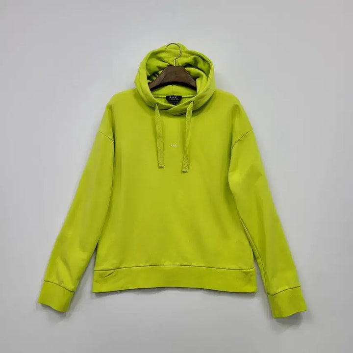 [BUNJANG] A.P.C Lime Larry Logo Hoodie (M) / A.P.C 아페쎄 라임 래리 로고 후드/남여공용/M/앨리스/1099