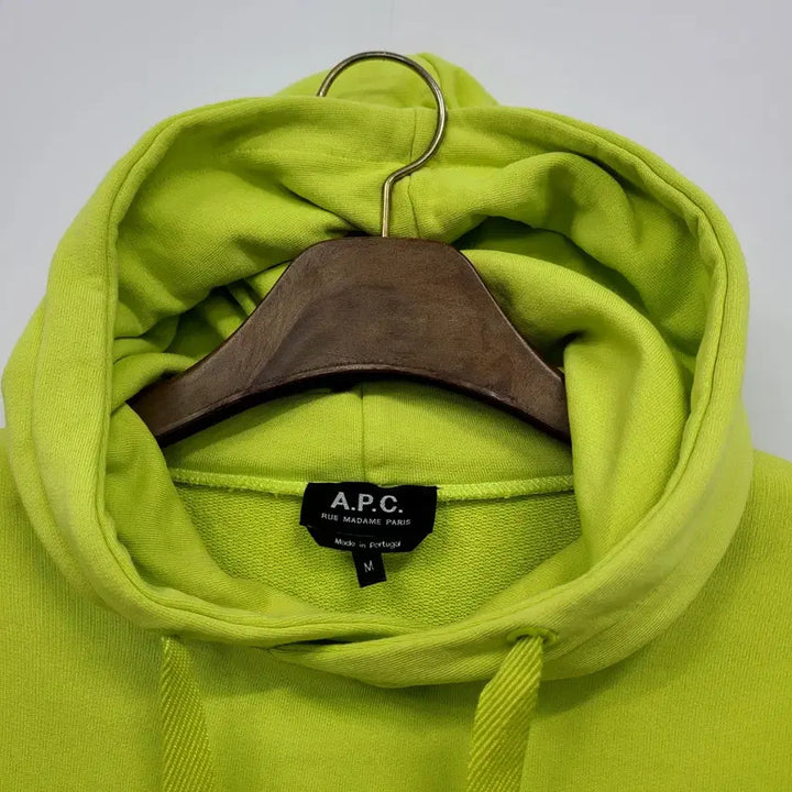 [BUNJANG] A.P.C Lime Larry Logo Hoodie (M) / A.P.C 아페쎄 라임 래리 로고 후드/남여공용/M/앨리스/1099