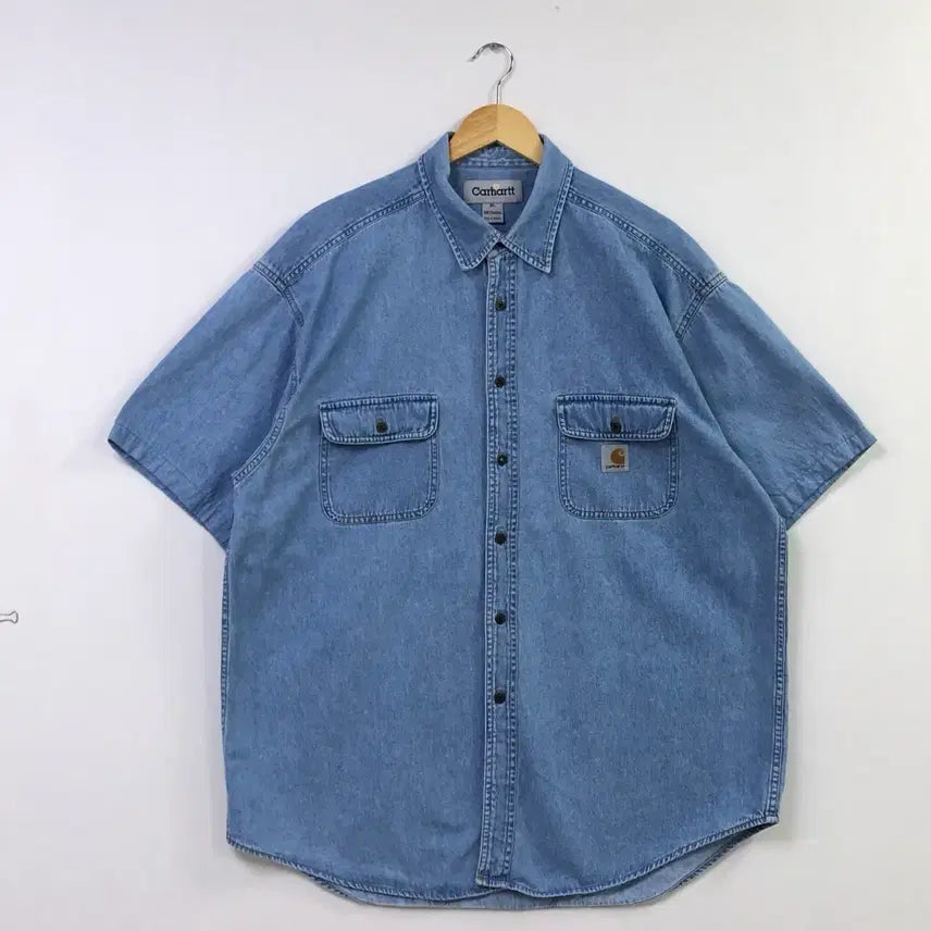[BUNJANG] Carhartt Denim Shirt / XL 칼하트 데님 셔츠