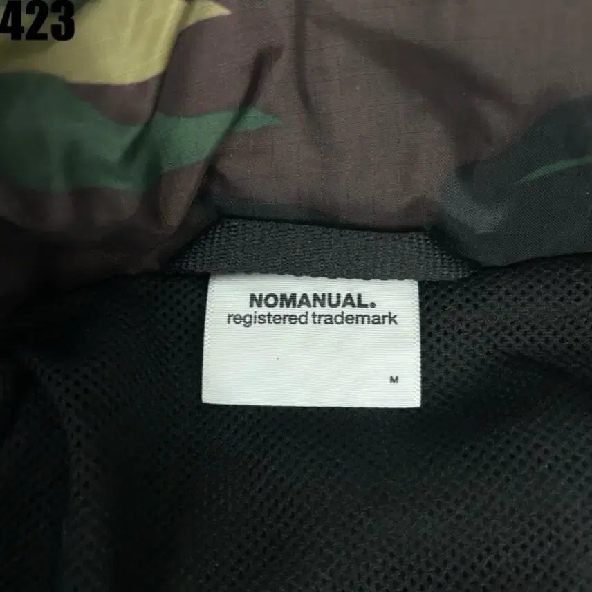 [BUNJANG] NoeManual Camouflage Windbreaker Jacket (Size M) / 노매뉴얼 카모플라쥬 바람막이 자켓 m