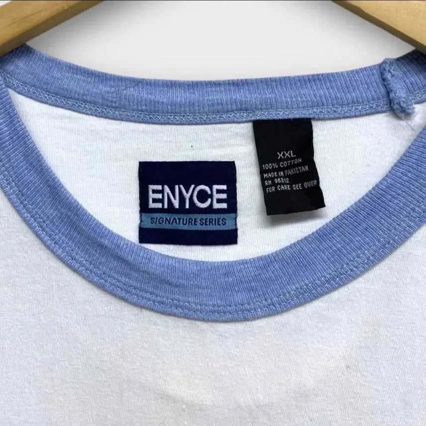 [BUNJANG] ENYCE Mark Ringer T-Shirt - 2XL / ENYCE 마크 링거 티셔츠 -2XL