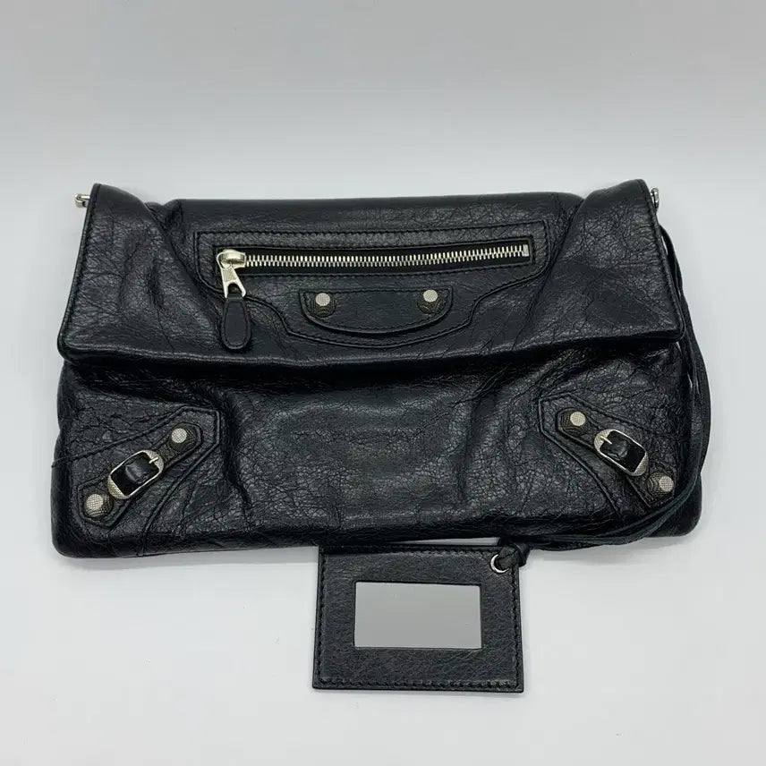[SOLD OUT] 267000541 발렌시아가 모터 엔벨로프 크로스백 숄더백 블랙