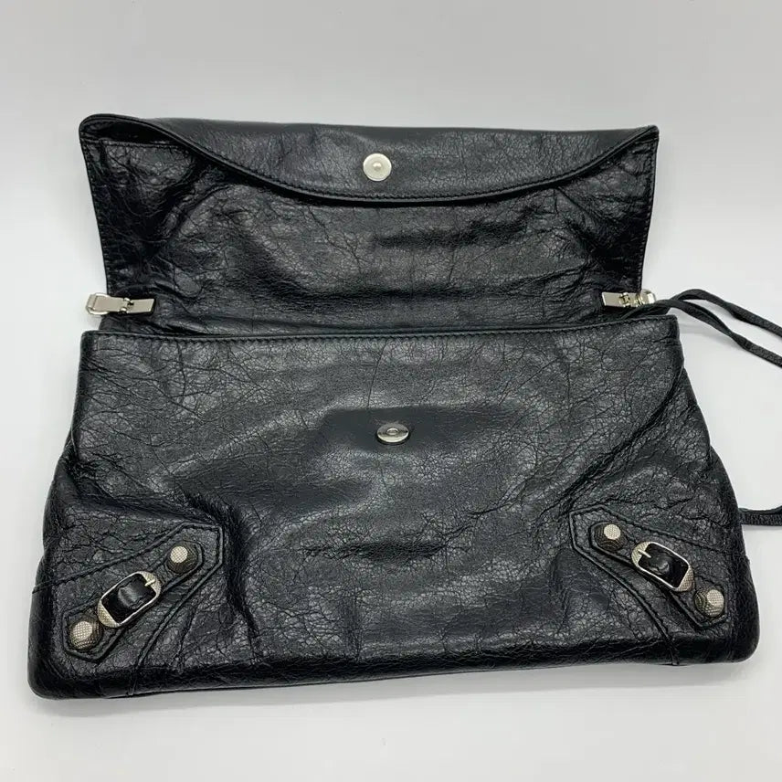 [SOLD OUT] 267000541 발렌시아가 모터 엔벨로프 크로스백 숄더백 블랙