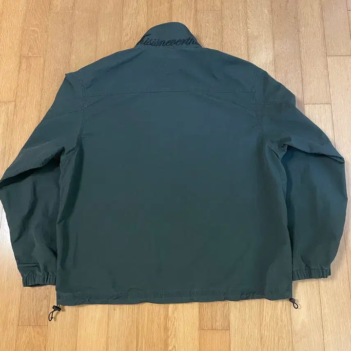 [BUNJANG] thisisneverthat Script Track Jacket Black M / 디스이즈네버댓 스크립트 트랙 자켓 블랙 m
