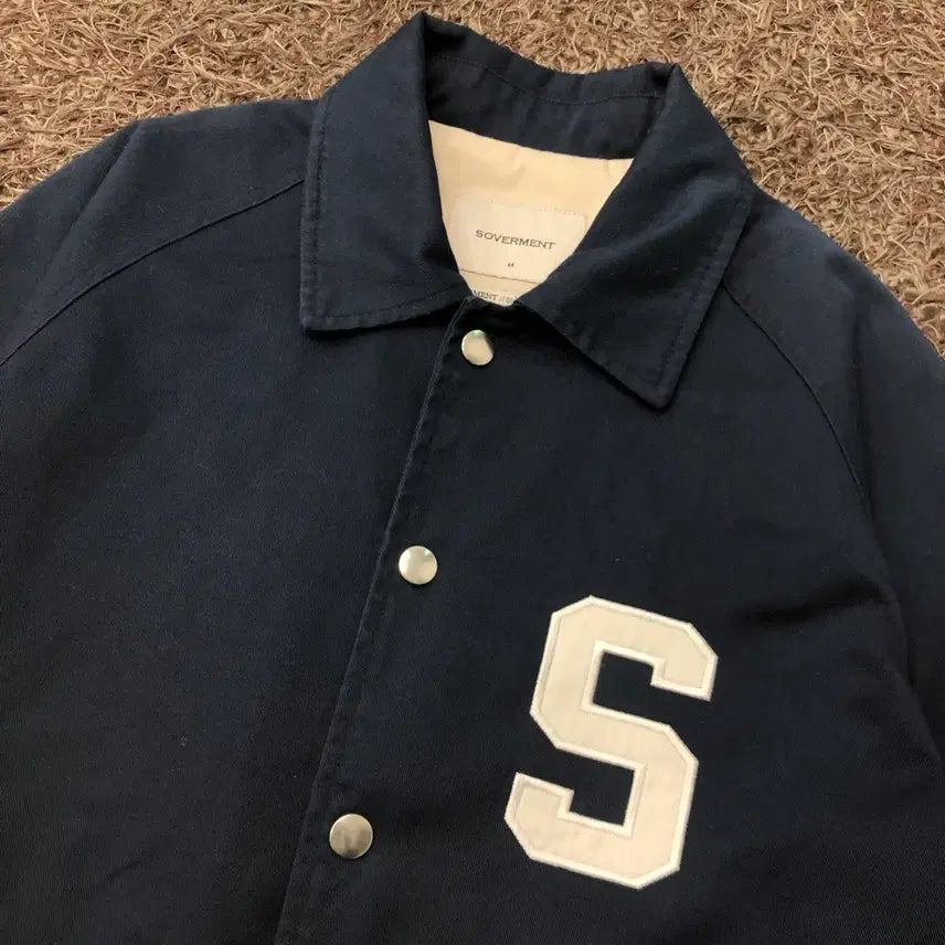[BUNJANG] M Sovrment Navy Coach Jacket / M 소버먼트 네이비 코치 자켓