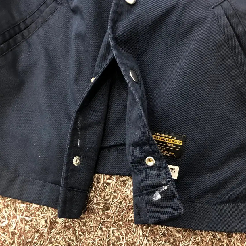 [BUNJANG] M Sovrment Navy Coach Jacket / M 소버먼트 네이비 코치 자켓