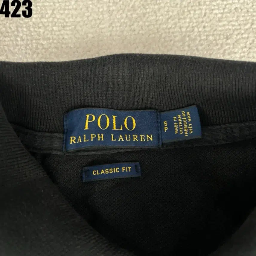 [BUNJANG] Polo Ralph Lauren Black Short Sleeve Polo Shirt (S) / 폴로 랄프로렌 블랙 반팔 폴로셔츠 s