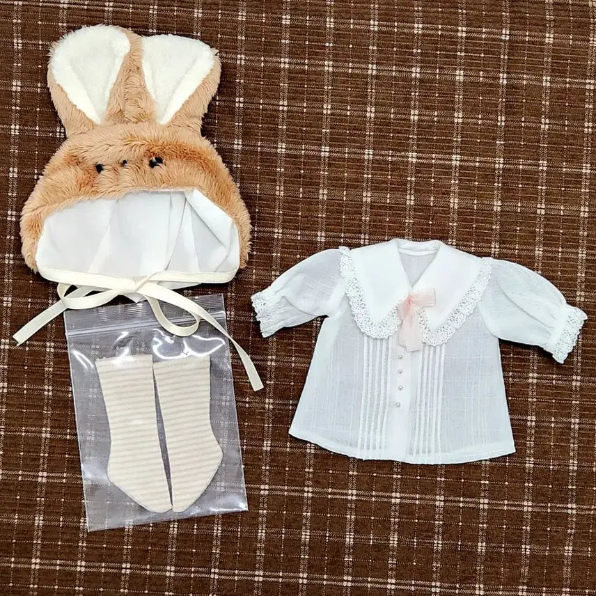 [SOLD OUT] 구관 usd 물품 치카비 토끼모자 아리잠 블라우스 양말 구체관절인형 옷