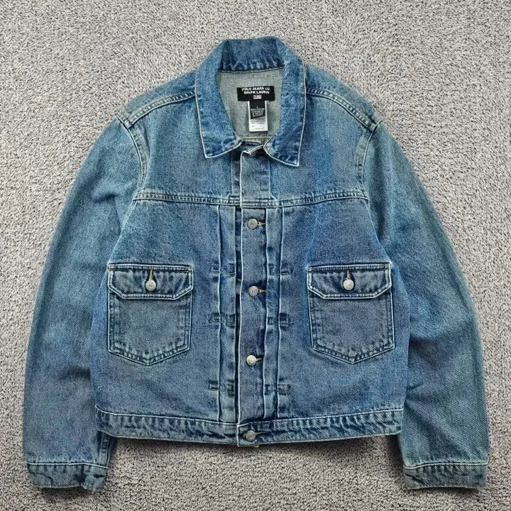 [BUNJANG] Polo Jeans Company Denim Jacket (L) / 폴로 진스 컴퍼니 데님 자켓 ( L ) / 11965