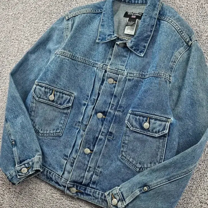 [BUNJANG] Polo Jeans Company Denim Jacket (L) / 폴로 진스 컴퍼니 데님 자켓 ( L ) / 11965