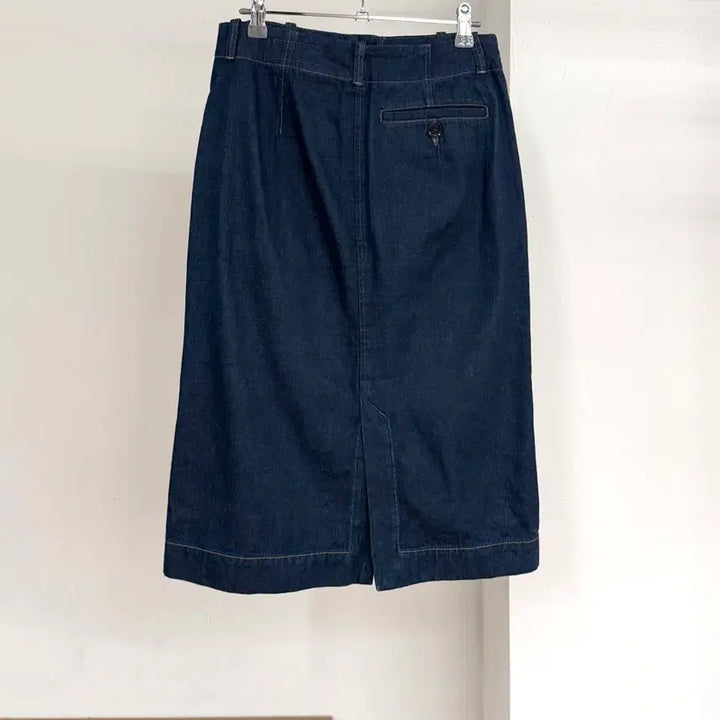 [BUNJANG] Lemaire Denim Wide Front Pocket Midi Skirt / 르메르 데님 와이드 프론트 포켓 미디 스커트