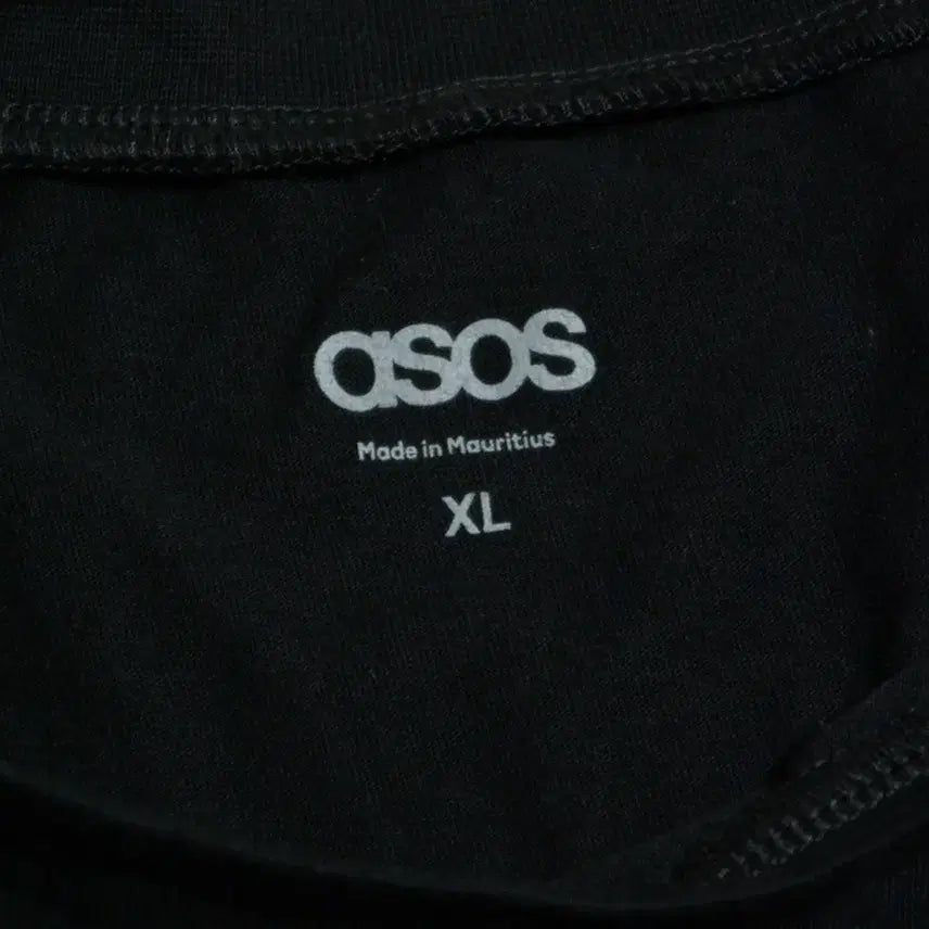 [BUNJANG] Asos Oversized Black Cotton T-shirt XL / 아소스 오버핏 반팔티셔츠 XL