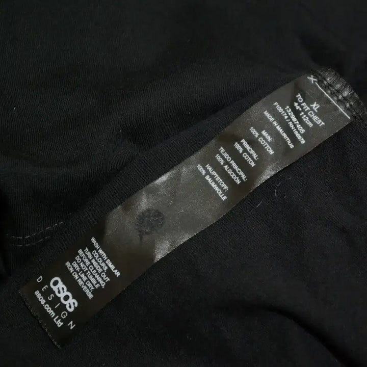 [BUNJANG] Asos Oversized Black Cotton T-shirt XL / 아소스 오버핏 반팔티셔츠 XL