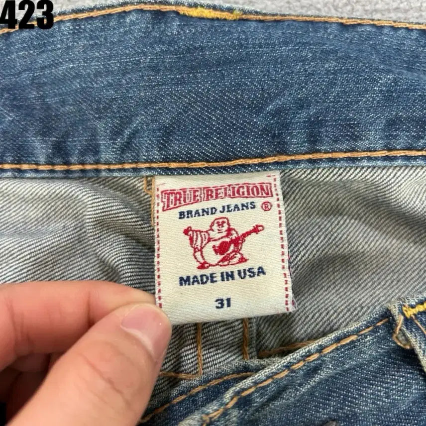 [BUNJANG] True Religion USA Denim Jeans Pants 36 / 트루릴리젼 데님진 USA 데님 청바지 팬츠 36