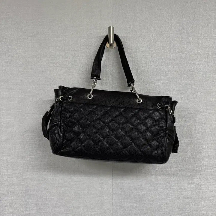 [BUNJANG] Balenciaga BB Silver Logo Leather Tote Bag / 발렌시아가 BB은장 로고 레더 토트백
