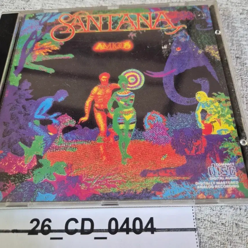 [BUNJANG] Santana Amigos Latin Rock Album CD / 산타나 아미고스 Santana Amigos 라틴록 명반 기타연주 소장용