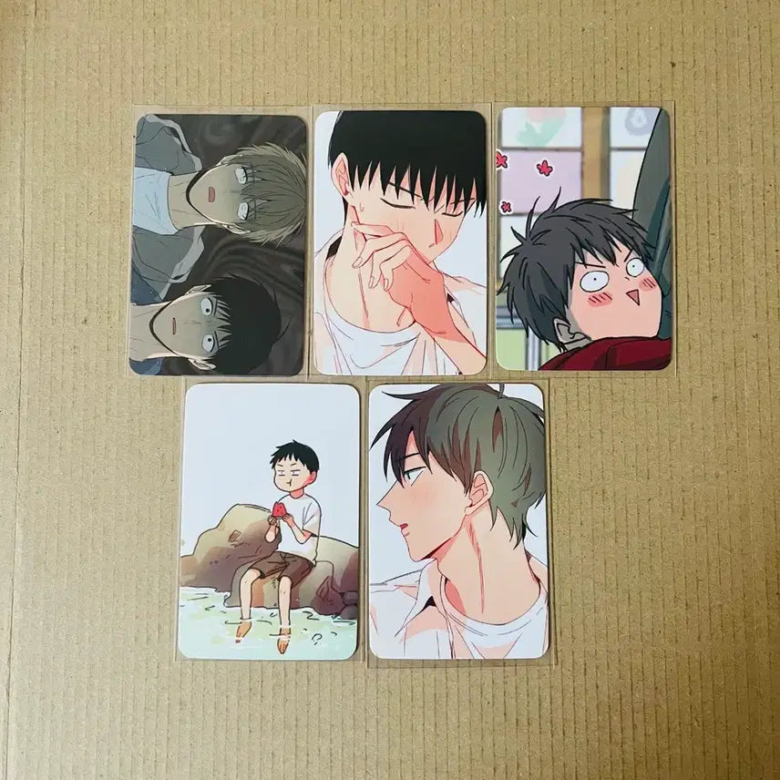 [BUNJANG] Toonique Your Love Photocard Set (5 Types) / 투니크 너사대 너의사랑에대하여 방문 포토카드 5종