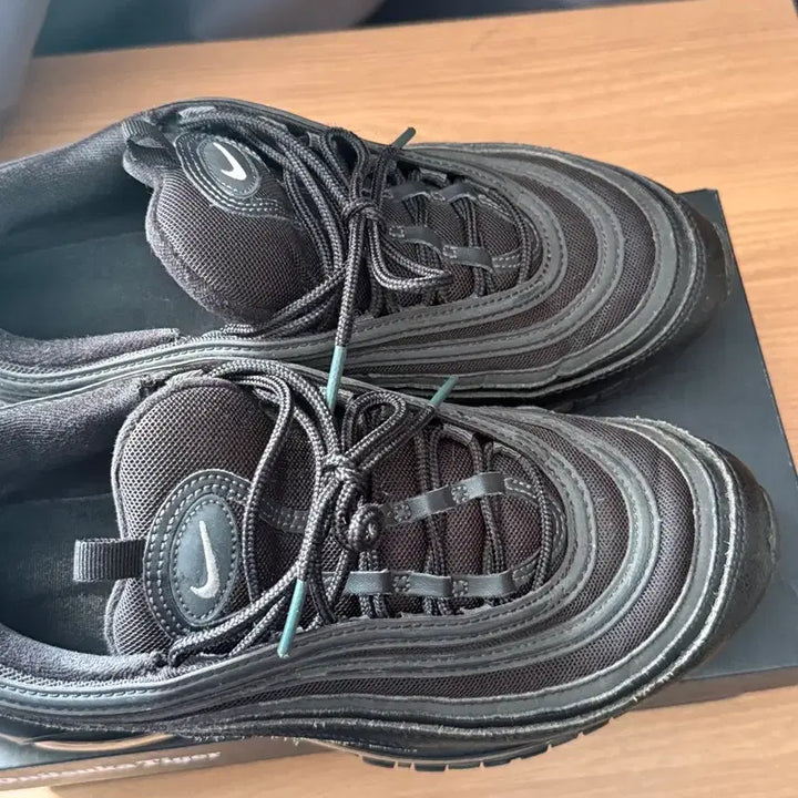 [BUNJANG] Nike Air Max 97 Black Sneakers / 나이키 에어맥스 97 블랙 275mm