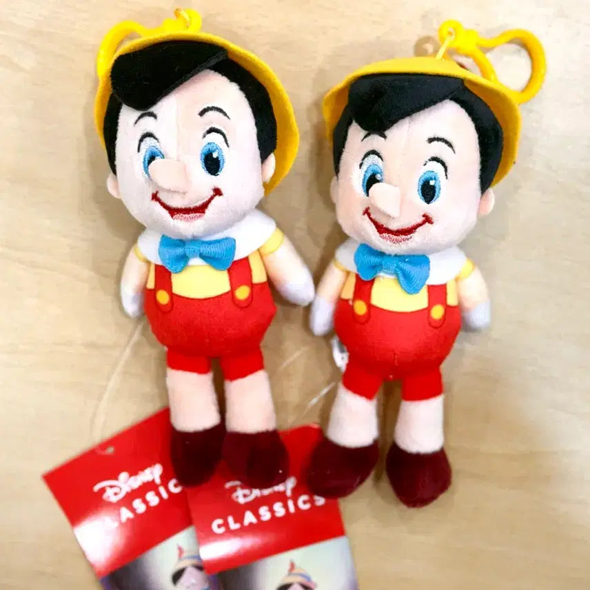 [BUNJANG] Disney Pinocchio Doll Keyring Bundle / 디즈니 정품 피노키오 인형 뽑기 키링열쇠가방고리 일괄 떨이
