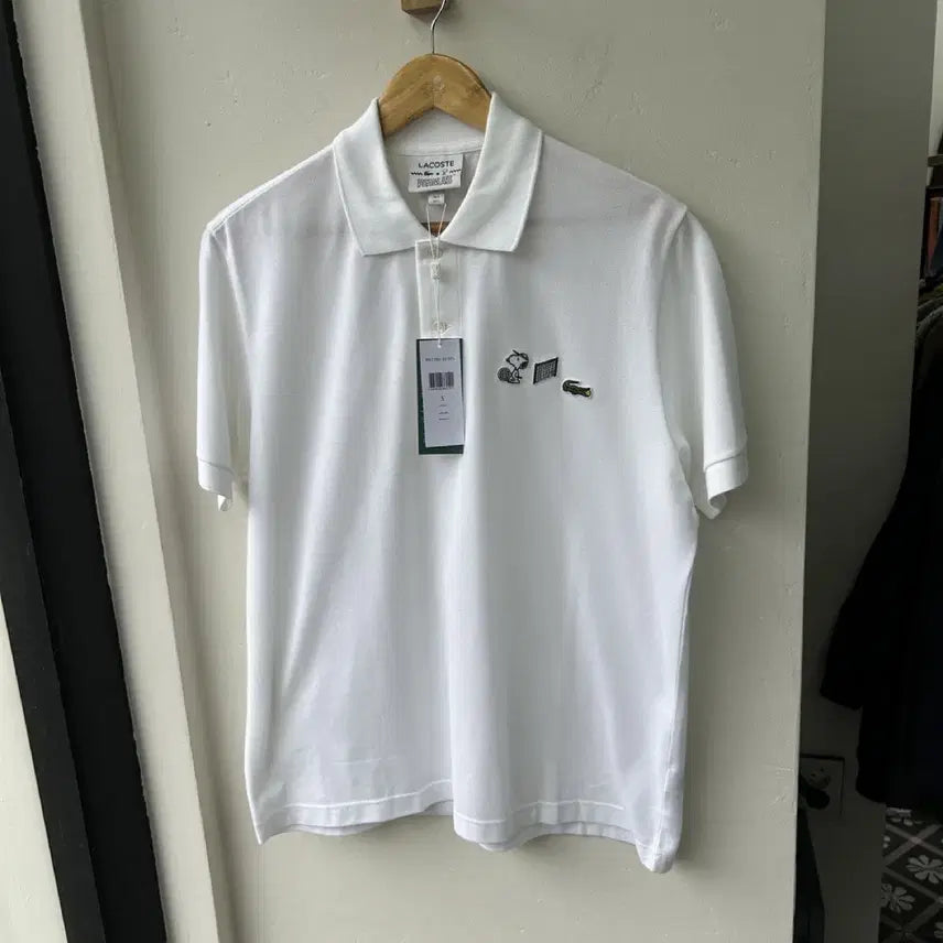 [SOLD OUT] 16759 - 라코스테 X 피너츠 스누피 반팔 카라티