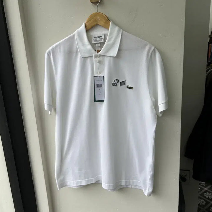 [SOLD OUT] 16759 - 라코스테 X 피너츠 스누피 반팔 카라티