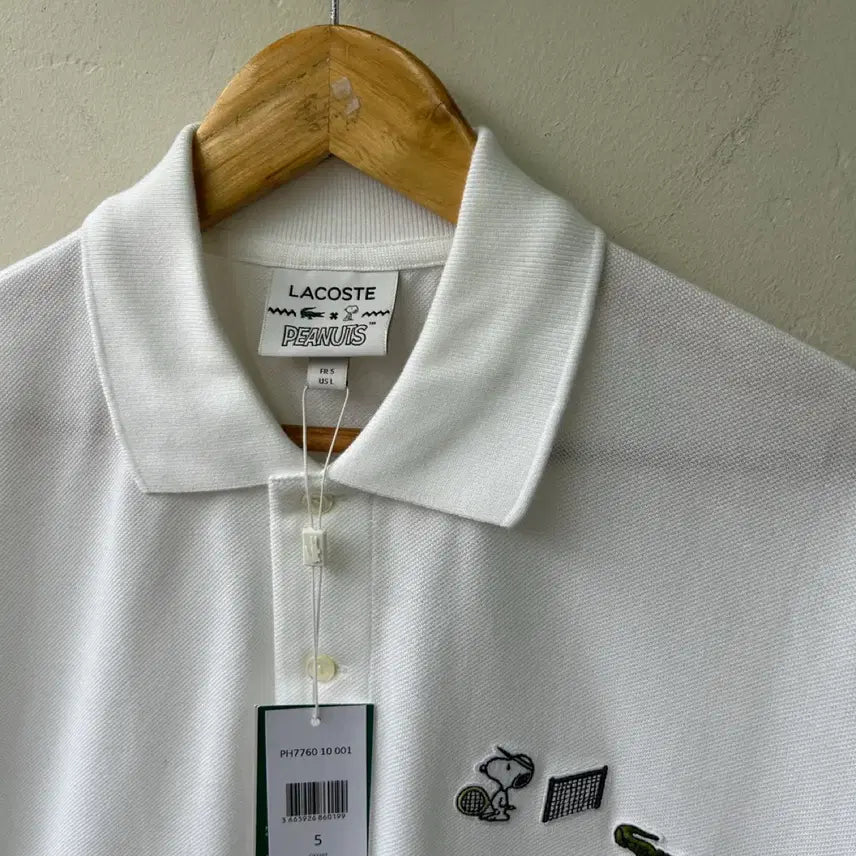 [SOLD OUT] 16759 - 라코스테 X 피너츠 스누피 반팔 카라티