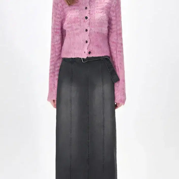 [BUNJANG] Etmont Color Blend Knit Cardigan / 에트몽 Color Blend Brush Knit Cardigan