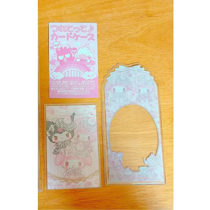 [BUNJANG] My Melody Shiro Ichigo Photocard Holder / 마이멜로디 시로이치고 포카 포카 케이스 홀더 마이피아노 쿠로미 이치고신문