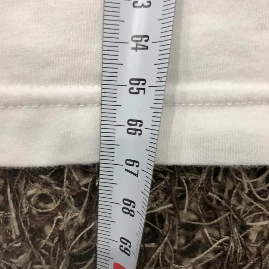 [BUNJANG] Emporio Armani Logo White Short Sleeve T-shirt / M 엠포리오 아르마니 로고 화이트 반팔 티셔츠